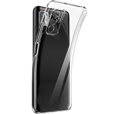 Clear Case For Xiaomi Redmi Note 10 Pro Max 10S Ultra Thin Soft Back Cover TPU