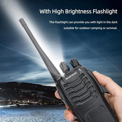 Baofeng BF 888S Walkie Talkie UHF 400 470MHz dalekiego zasięgu dwukierunkowe radia szynowe XTTT - Zdjęcie 7 z 25