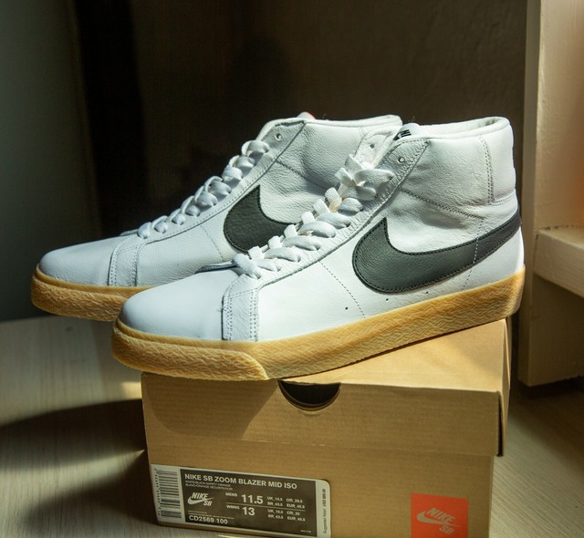 nike sb orange label blazer