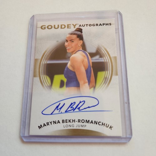 Maryna Bekh-Romanchuk 2022 Goodwin Champions On Card Auto #GA-MB - Foto 1 di 2