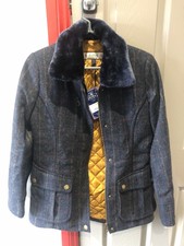 Jack Murphy Ashley 100% Shetland Moon Wool Tweed Blazer Jacket Size 8 Rrp £215