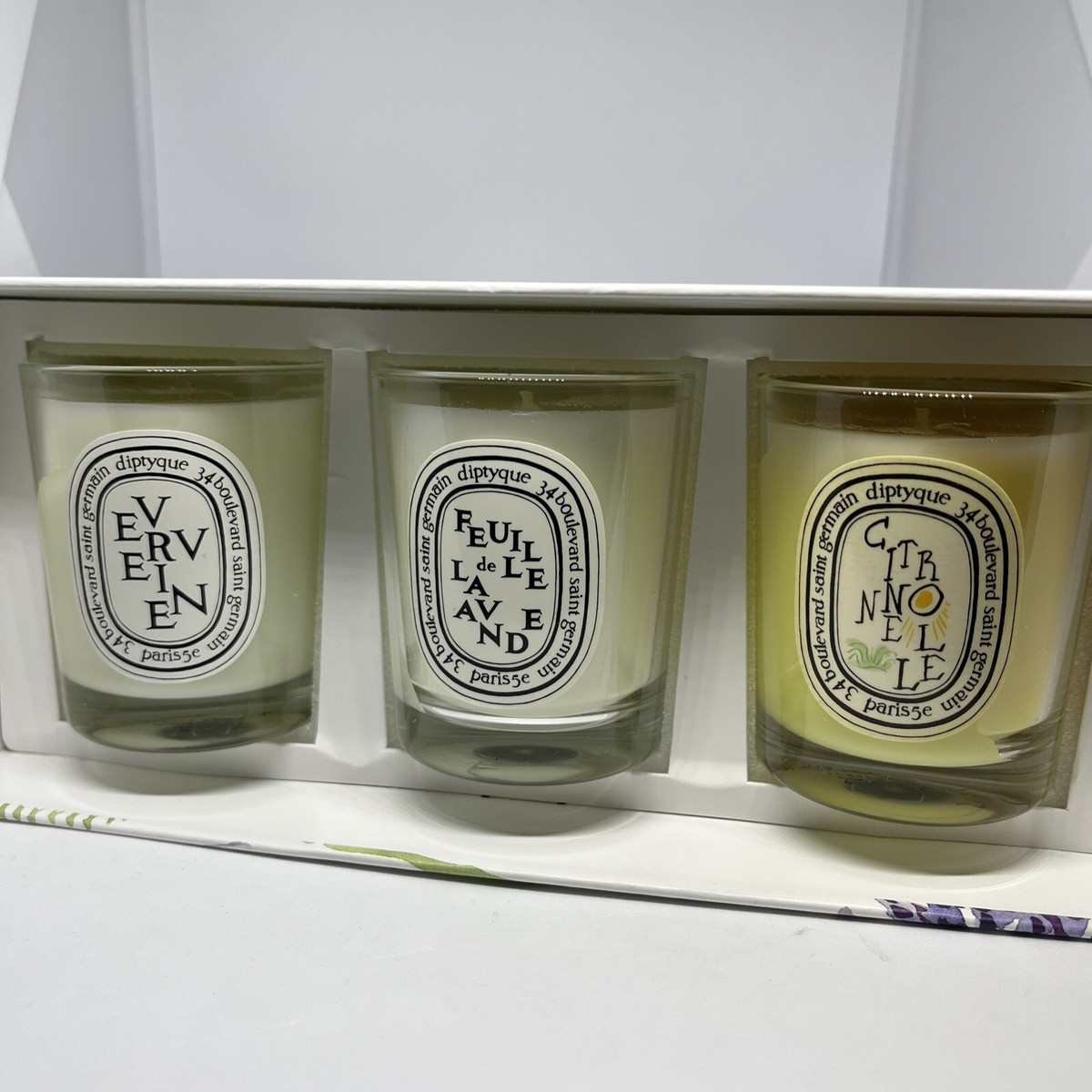 Diptyque Candle Set of 3 x 2.4oz | eBay