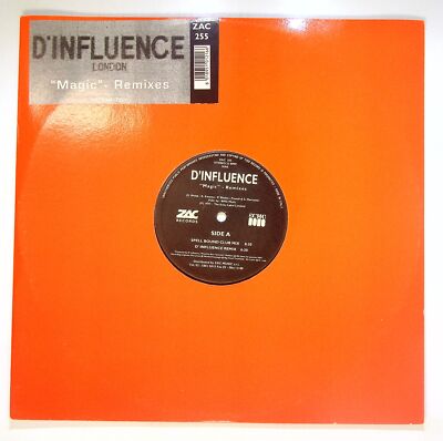 EBOND D'Influence - Magic - Vinyl Remixe - ZAC Records - ZAC 255 V089116