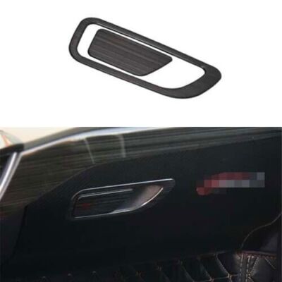 Co-pilot Storage Box Handle Steel For 2019-20 Ford Focus ST RS Cover Trim Black