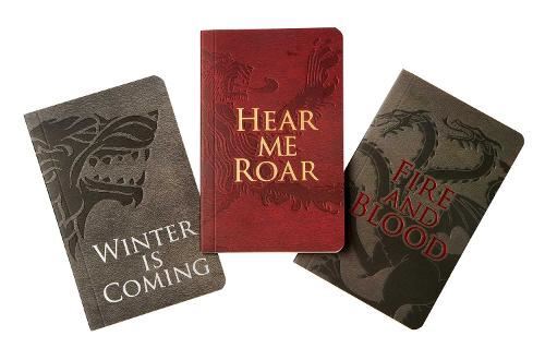 Game of Thrones: Pocket Notebook Collection (Set of 3): Hous
