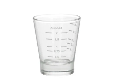 VILAR IMPORTS Espresso Coffee Mixed Drinks Shot Glass 15/60 ml - 0.5/2 oz Bartender, Barista