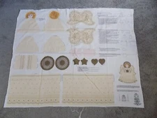 VIP Cranston Keepsake Crafts Christmas Off White Angel Fabric Panel Cut & Sew