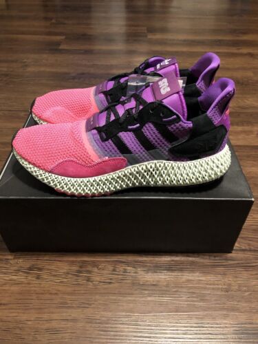 Kurve ned Autonom Adidas ZX 4000 4D SNS Sneakersnstuff Purple Pink Sneakers Sz 8.5 - 11.5  Sunset | eBay