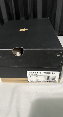 Wade 1 Converse‎ Signature OX Low Size 10.5 Black White Grey 1V192 Wade 1 Converse Signature OX Low Size 8 Black White Grey  main image 4