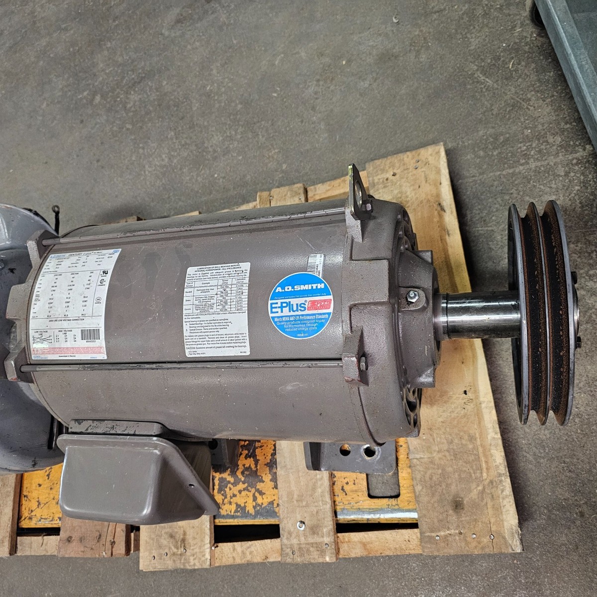 AO Smith Century E-plus AC Motor #7-850544-01-OJ | eBay