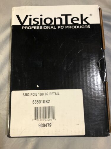 VisionTek Graphics Card 6350 PCIE 1GB B2 Still in the box. - Picture 1 of 4