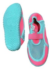 Girls Pink  Blue Aqua Socks Water  Beach Shoes