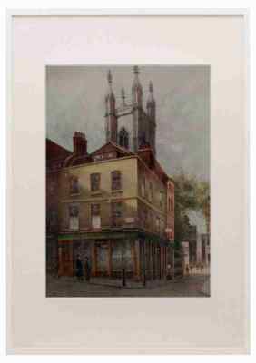 Ogilvy James Relics & Memorials of London City 1910 The Watling Tavern & St Mar