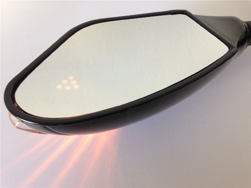 Luces LED amarillas espejo intermitente para Triumph Daytona 675R 600 650 Trophy NUEVO Foto 3 de 4