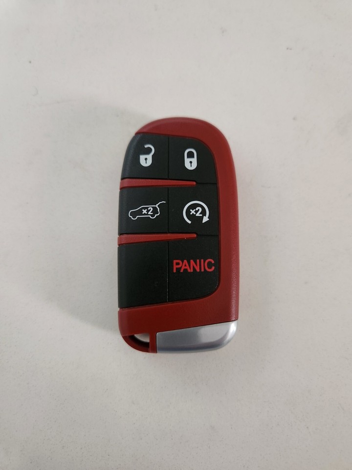 RED SRT TRACKHAWK KEY FOB Dodge Jeep Chrysler shell eBay