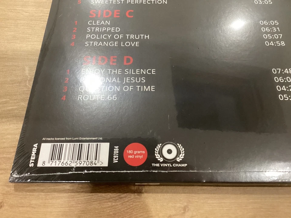 Depeche Mode - Dodgers Stadium 1990 Limited Edition Colour Vinyl - Image 4 of 4