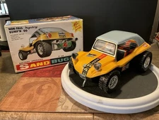 Vintage Daiya Tin Battery Operated Sand Buggy 1960s Japan Boxed