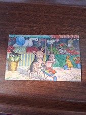 When Piglets Go To Market Molly Brett Postcard