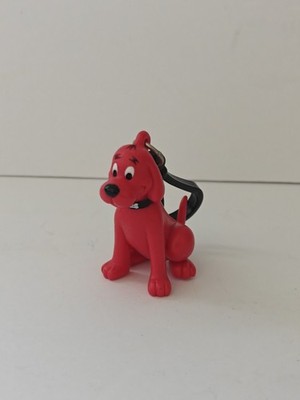Vintage Clifford The Big Red Dog Keychain Grabber Hugger Figure 2001 PBS