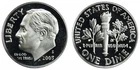 2003 S Proof Silver Roosevelt Dime From Proof Set