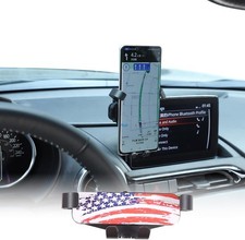 Car Navigation Screen Mobile Phone Holder Smartphone Support for Mazda Black