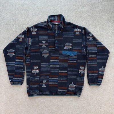 Patagonia Synchilla Snap-T Pullover Men's Fleece Aztec Medium