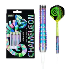 One80 Chameleon Sodalite 21 gram 90% Tungsten Soft Tip Dart Set