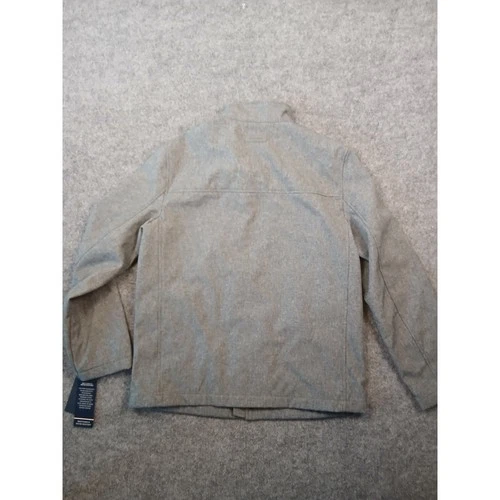 NWT Tommy Hilfiger Mens Grey Softshell Jacket Water Resistant Wind Resistant M image 9