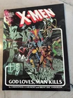 Vintage X-Men GOD LOVES, MAN KILLS TPB 1982 Graphic Novel Claremont *LOOK*