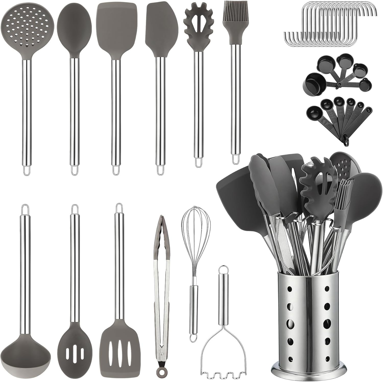 Offerta Set Utensili Cucina 38 Pezzi | Kit Completo per Prima Casa
