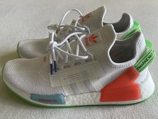 New adidas NMD R1.V2  Glow In The Dark  Running Shoes GX1398 Men  s 12
