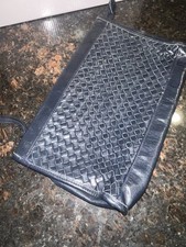 Vintage Anton clutch Purse black color 12