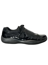 Zapatillas bajas Prada American Cup charol talla 11 EE. UU.