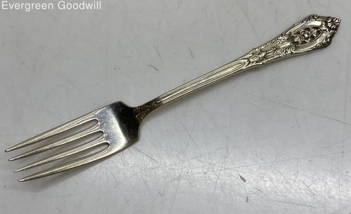 Wallace Rose Point Sterling Silver Fork 24 Grams