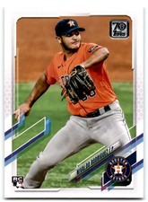 2021 Topps Update Nivaldo Rodriguez Rookie Houston Astros #US107