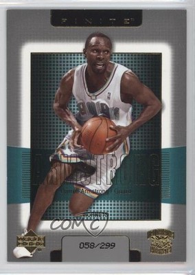 2003-04 Upper Deck Finite Gold 58/299 Darrell Armstrong #119 7k0