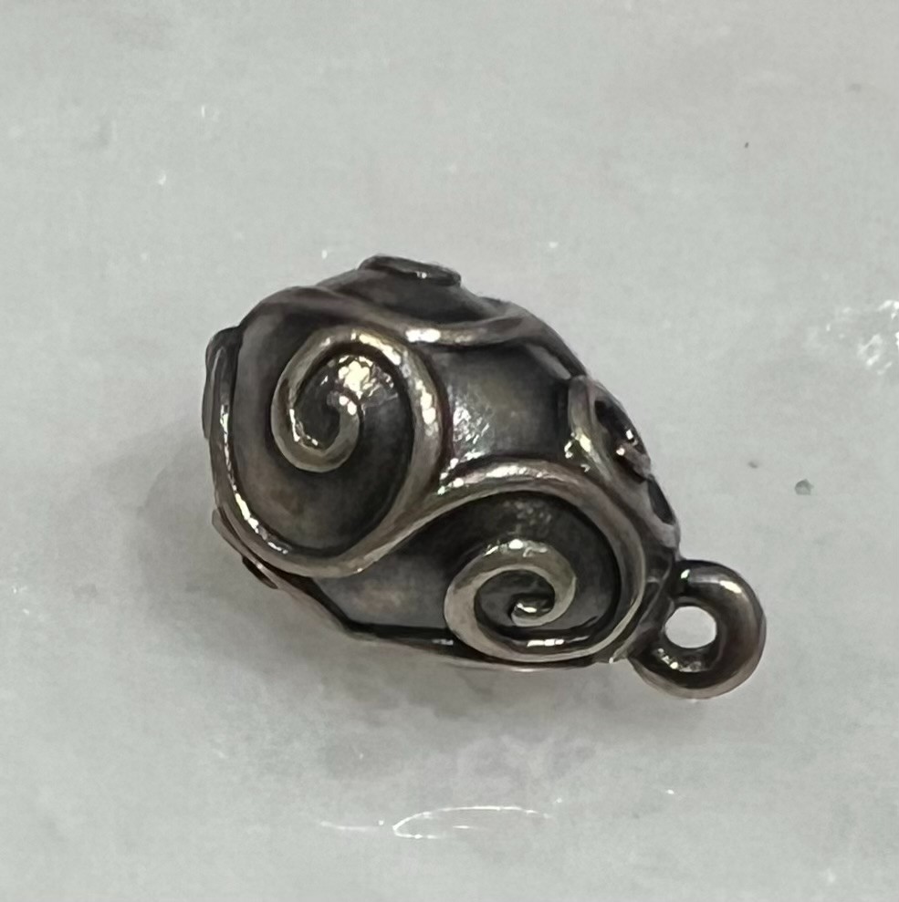 James Avery retired Easter egg charm sterling - image 1