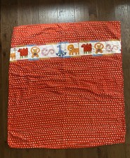Babies/Kids Cover for Blanket/Duvet Cover Safari Theme Red With White Polka Dot