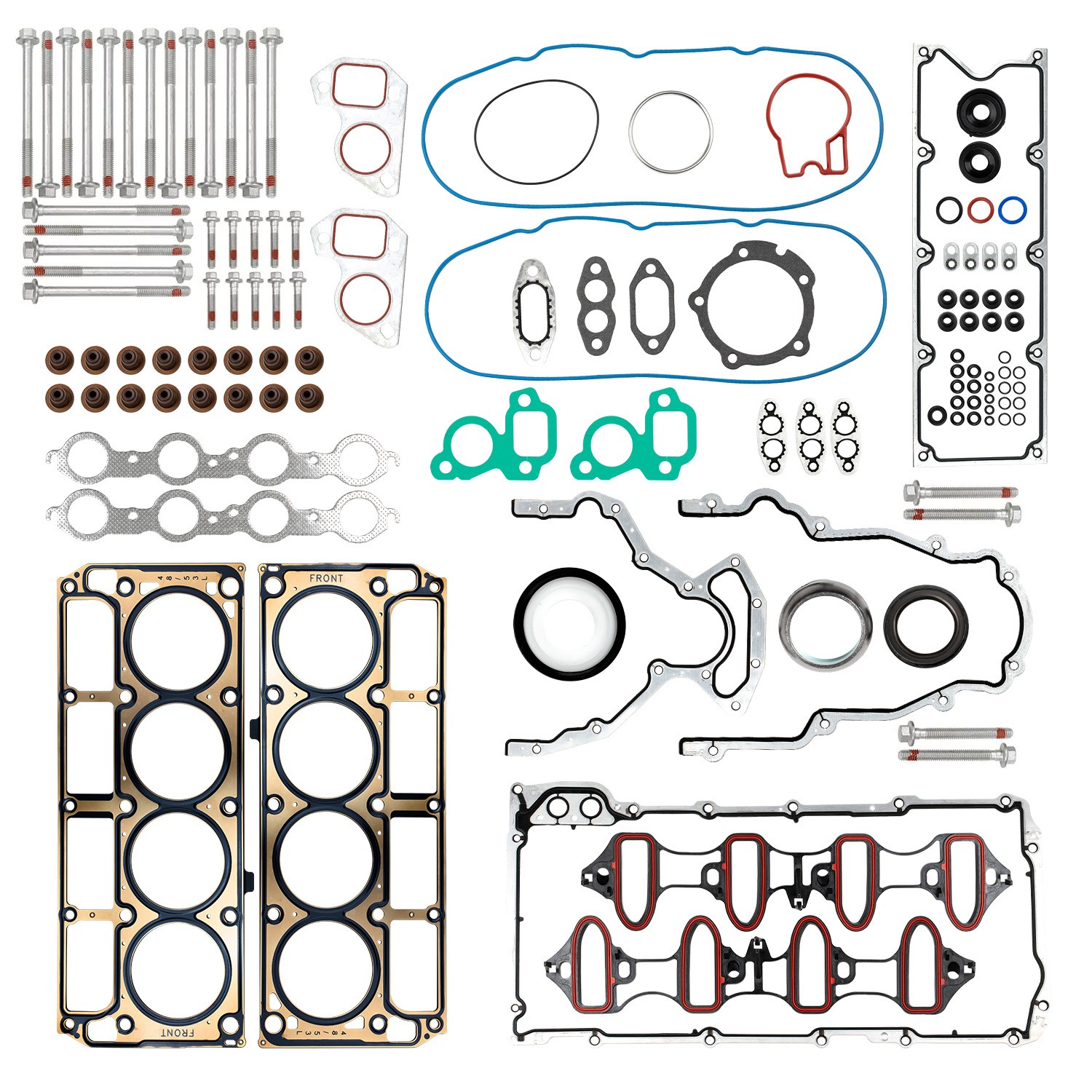 Head Full Gasket Set for Chevy Silverado 1500 Tahoe GMC Sierra 2002-11 5.3L 4.8L