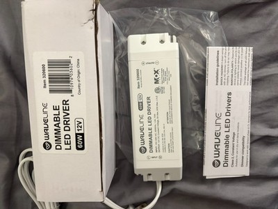 Waveline Dimmable Driver Power Supply, TRIAC Dimmer Switch