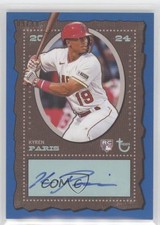 2024 Topps Brooklyn Collection Auto Blue 9/40 Kyren Paris #AC-KP Auto 1u4
