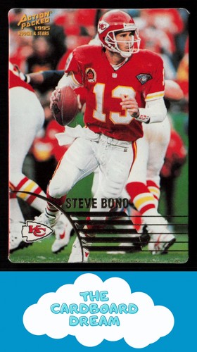 1995 Action Packed Rookies and Stars Steve Bono #2 card