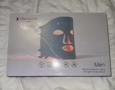 Omnilux Men's LED Light Therapy Anti-Ageing Mask