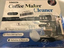 Coffee Machine Cleaner Descaler Tablets 34 Pack, Coffee Maker Cleaner for Keurig