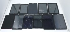 Lot of 11 Fairly Modern Cracked Tablets for Parts Bundle - Samsung / ONN