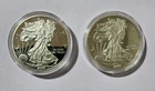2000 American Silver Eagle 1oz .999 Fine Silver Coin Pair – Millennium x 2