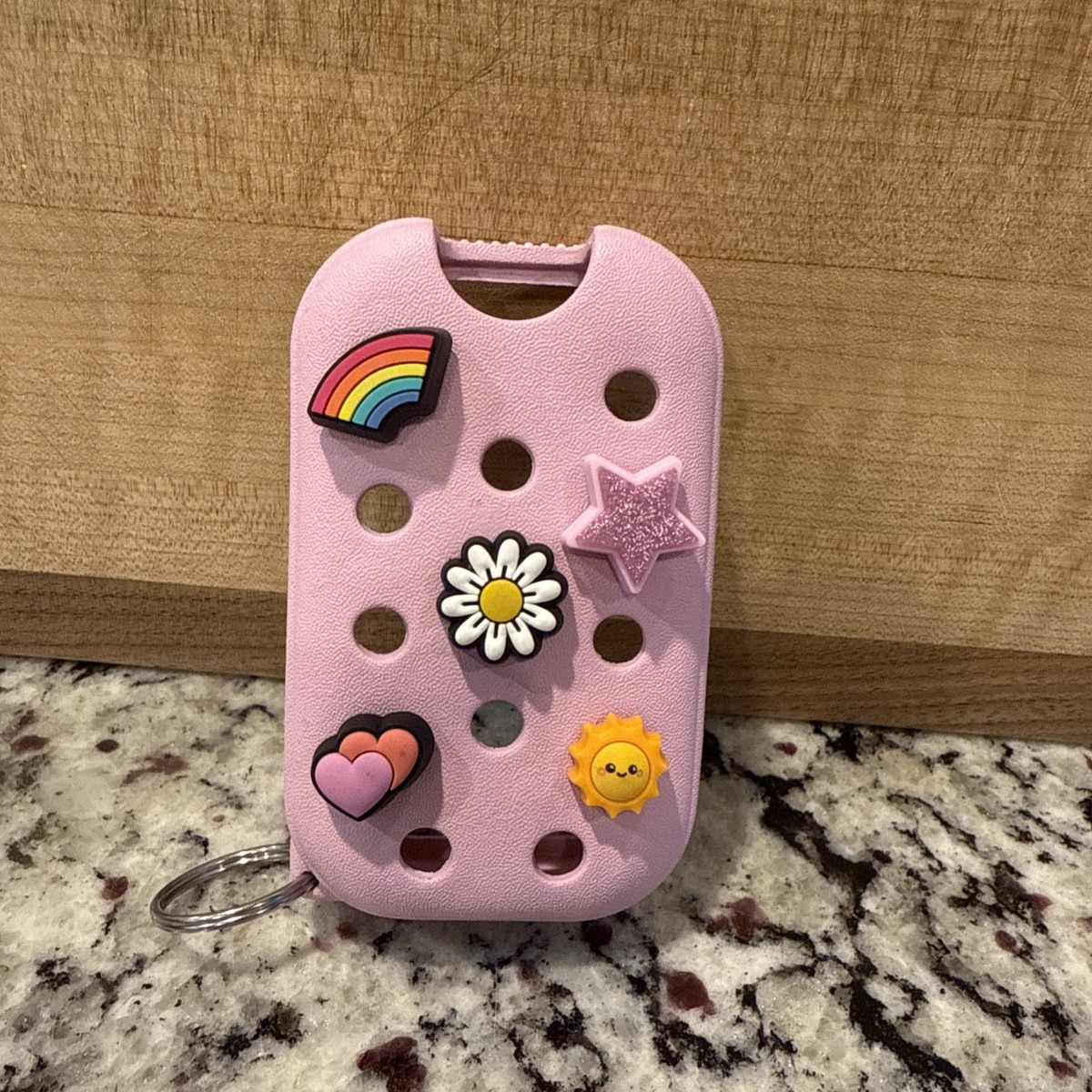 Touchland Crocs Hand Mist Sanitizer Case Keychain Sugarpop Pink NEW | eBay Touchland Crocs Hand Mist Sanitizer Case Keychain Sugarpop Pink NEW | eBay