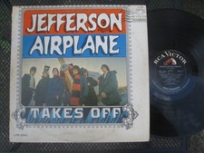 Jefferson Airplane Takes Off Uncensored 11 Track Mono US LP