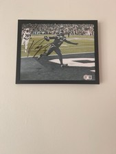 Uchenna Nwosu Signed 8x10 Photo Super Bowl TD Seahawks BAS Auto