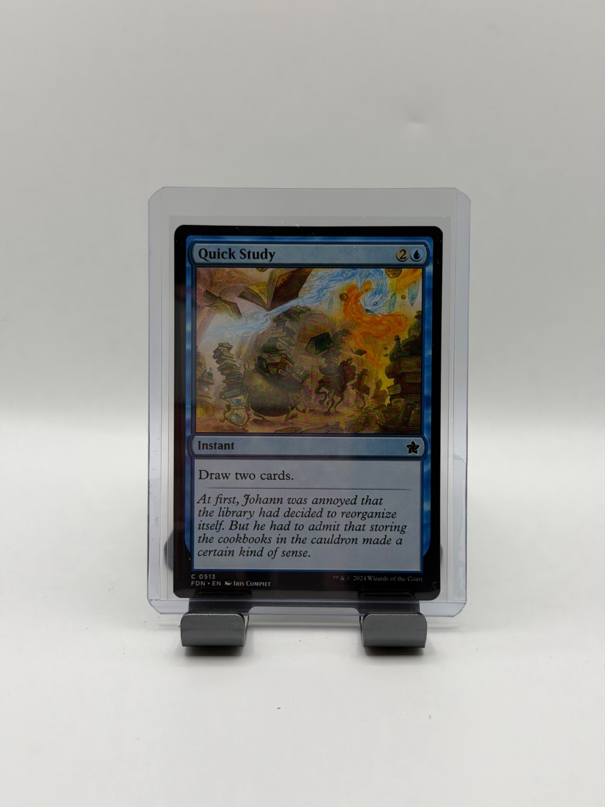 MTG, Quick Study 513 Foundations Regular 